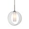 Besa Lighting Plato Cord Pendant, Clear/Opal, Bronze Finish, 1x5W LED 1JT-PLATOCL-LED-BR - alternate 1